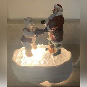 FIGI Graphics Santas Crystal Valley‎ Behold the Magic Hammer Lighted Display